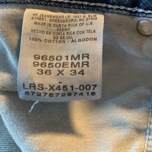 Wranglers Men’s Pants size 36X34 - Picture 4 of 4